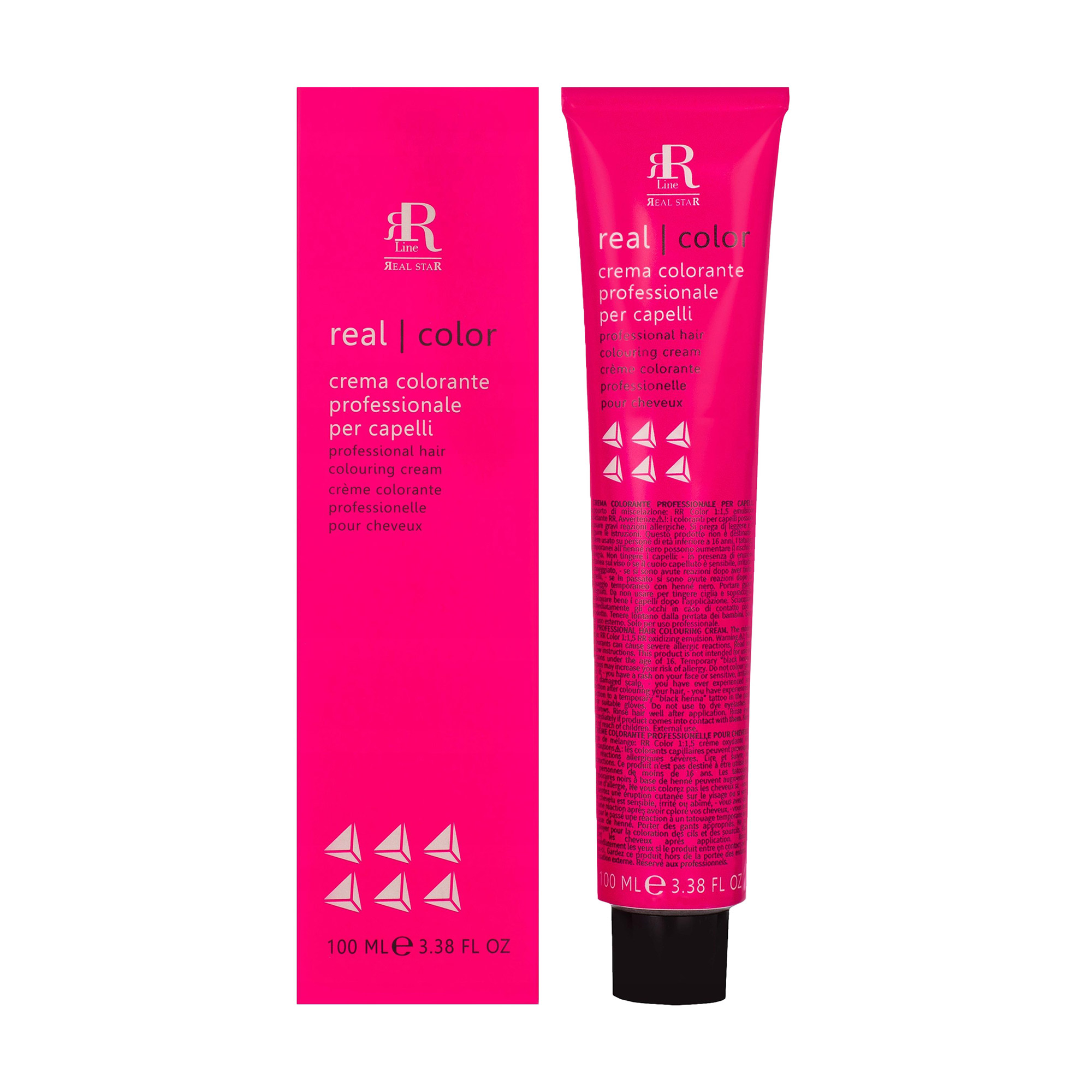 Перманентна крем-фарба для волосся RR Line Hair Colouring Cream 5/00 Інтенсивний світло-каштановий, 100 мл